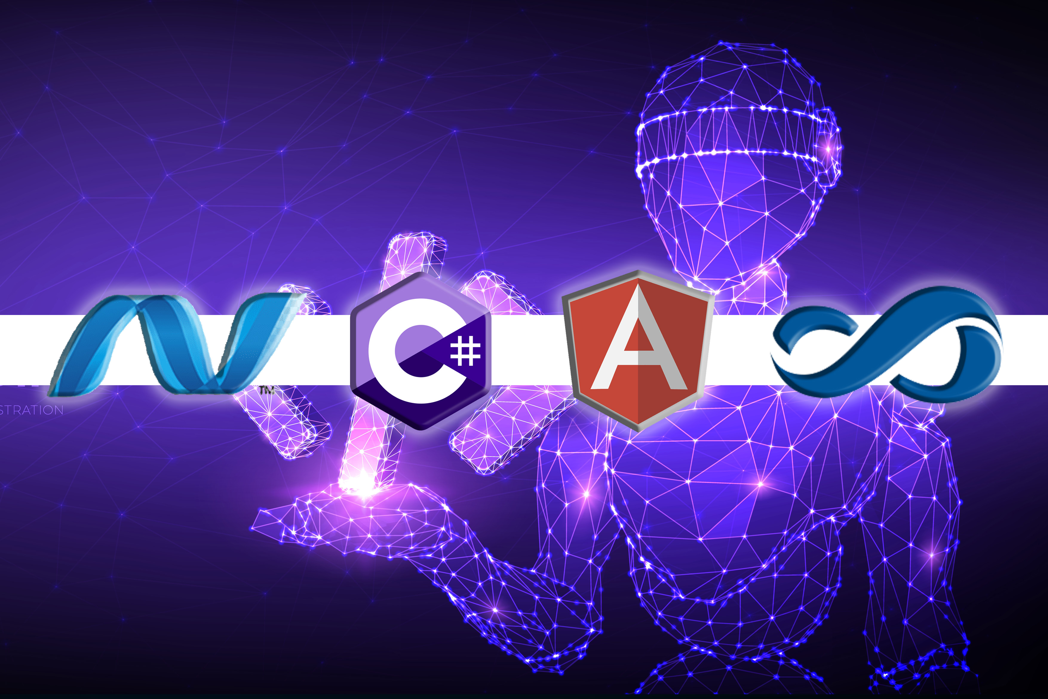 Web development course concept image